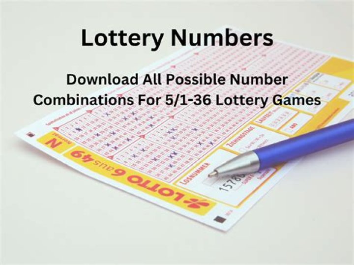 Complete List of All Lottery Combinations PDF for Every Draw