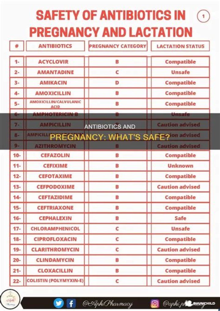 Safe Antibiotics During Pregnancy: Essential List & Guidelines