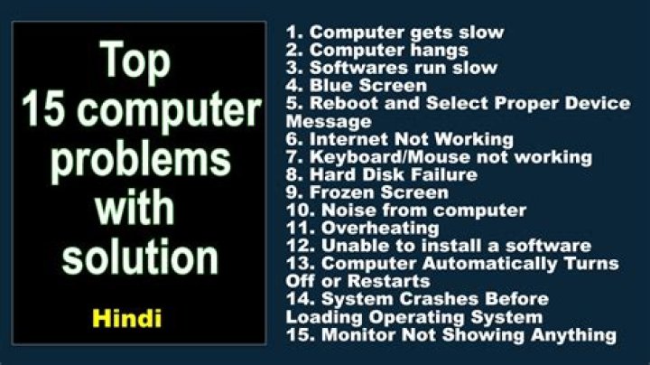 List of Computer Software Problems and Solutions PDF – Fix Issues Fast