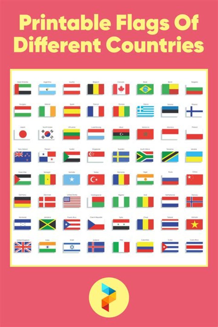 Free List of Country Flags PDF – Download Complete National Symbols
