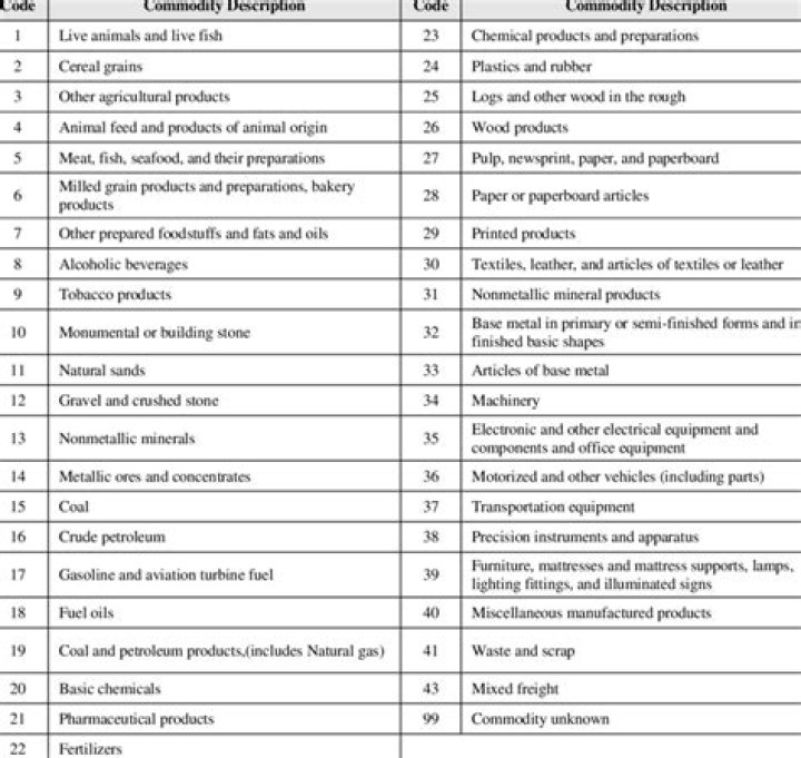 DHL Commodity Codes List PDF – Download Complete Guide