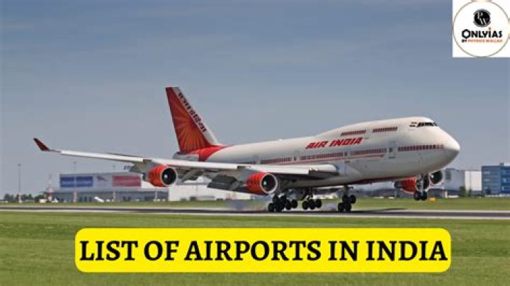 Complete List of Domestic Airports in India PDF