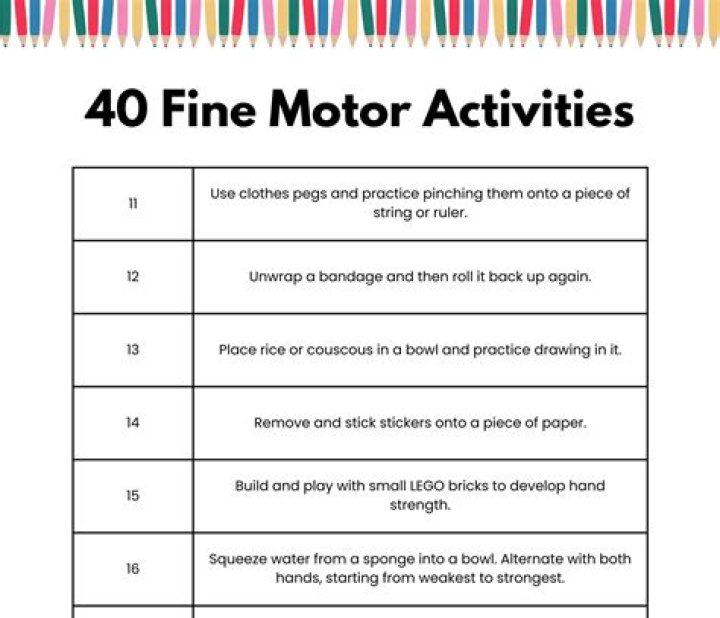 Fine Motor Skills PDF: Top 50 Activities to Boost Hand Strength
