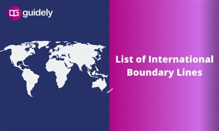 Comprehensive List of International Boundary Lines PDF