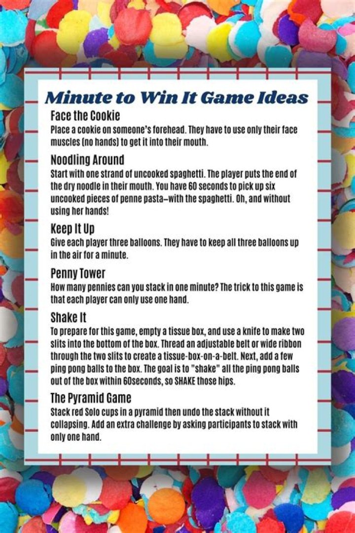 Top 20 Minute to Win It Games PDF – Quick Wins for Any Event