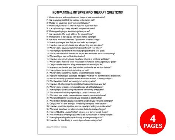 Top 50 Motivational Interviewing Questions PDF – Essential Tools for Practitioners