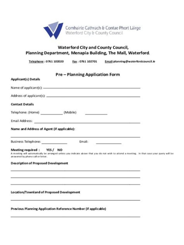 Mayo County Council Planning Applications List – Full PDF Download