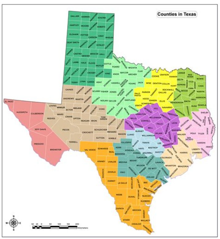 Complete List of Texas Counties and Cities PDF Download