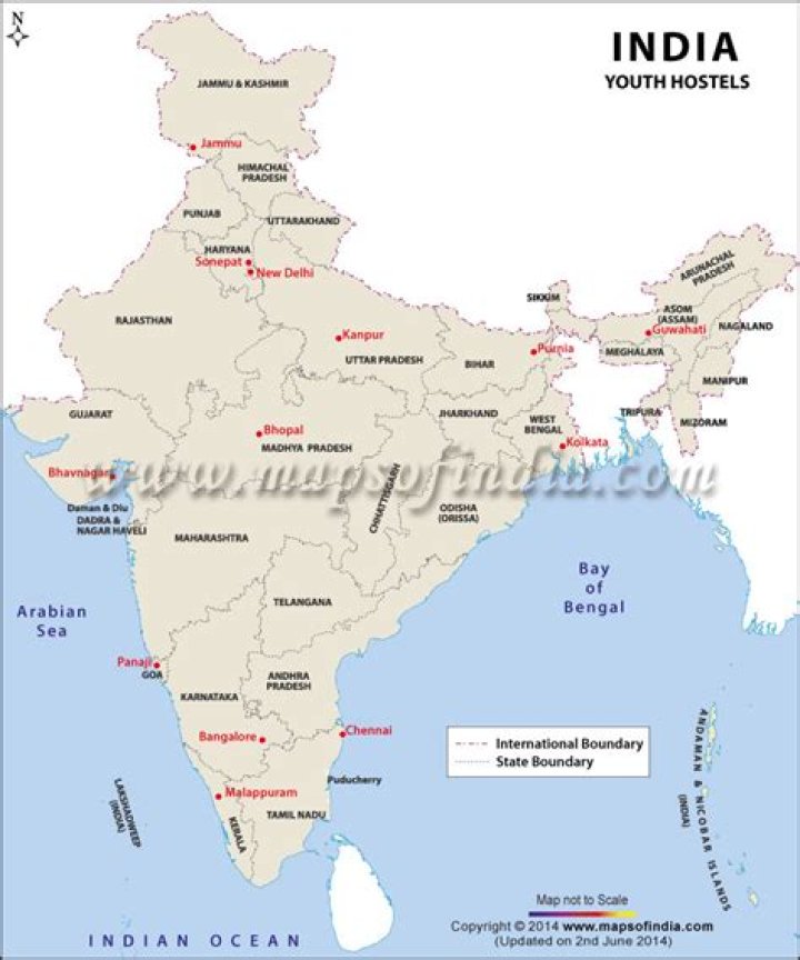 List of Youth Hostels in India – Free PDF Guide