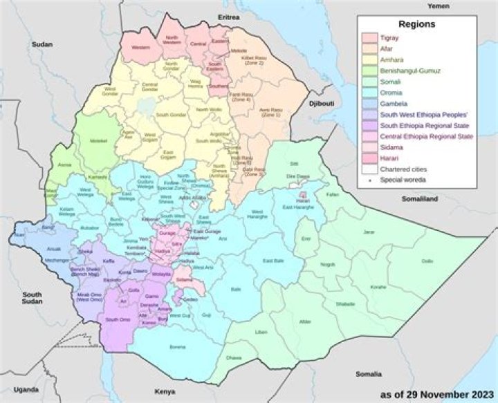 List of Zones in Oromia Region PDF – Official Government Zone Map