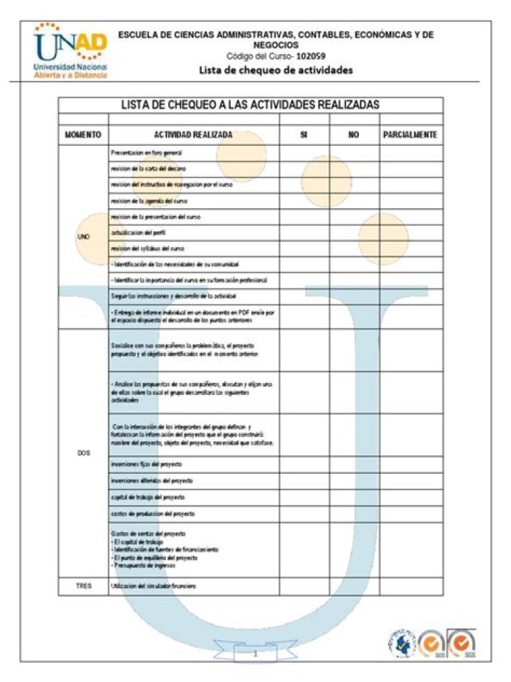 Lista de Chequeo PDF Completa para Descargas Rápidas