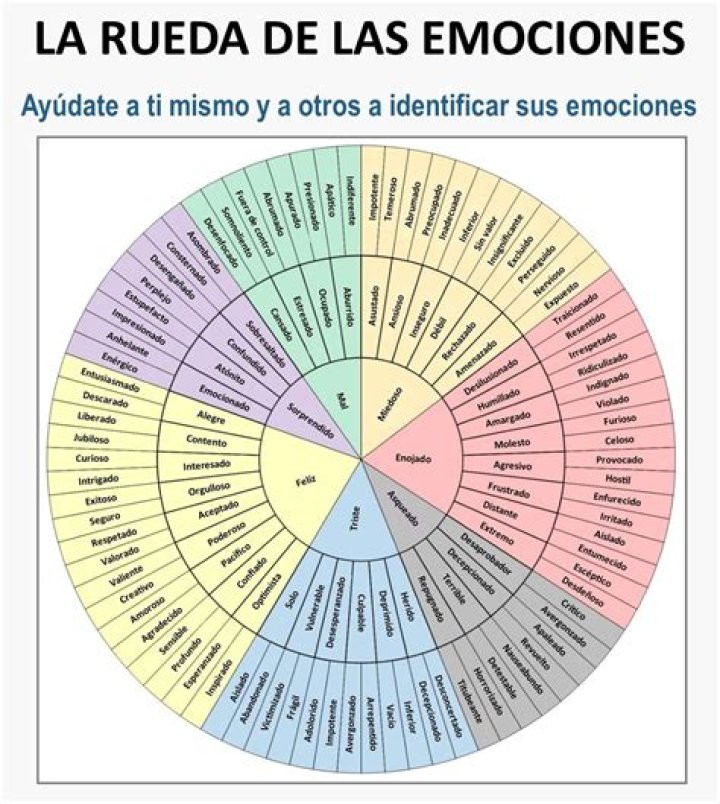 Lista Completa de Emociones y su Significado en PDF | Guía Definitiva