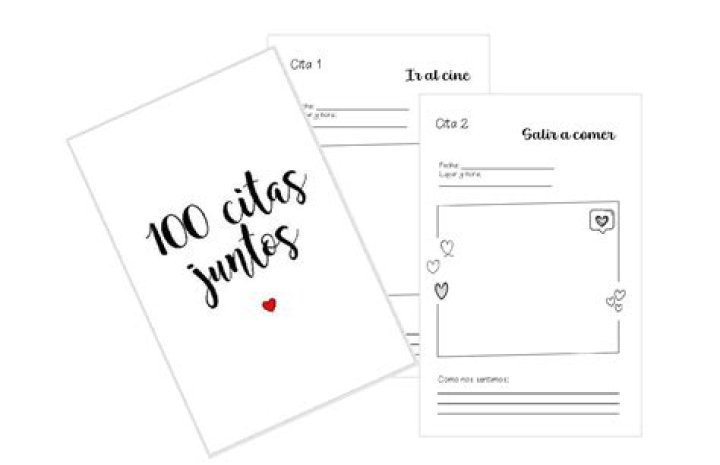 Lista de las 100 Citas Juntos en PDF Gratuito