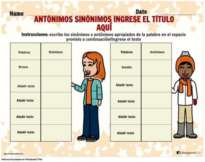 Lista de Sinónimos en Inglés y Español PDF para Mejorar tu Vocabulario