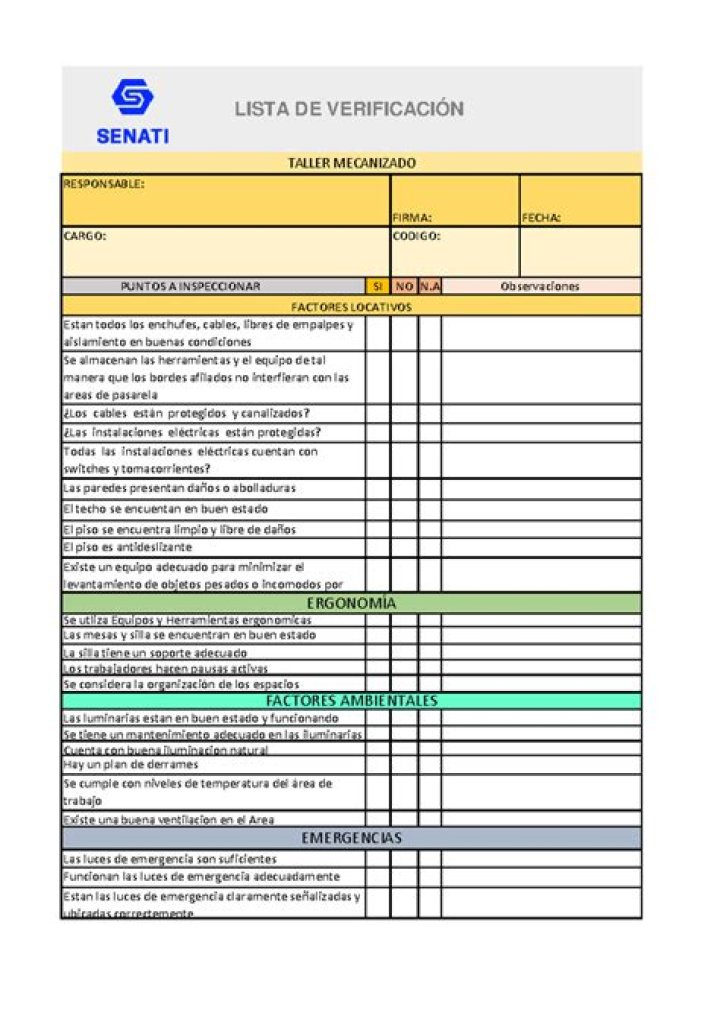 Lista de Verificación PDF: Descarga la Plantilla Gratuita y Asegúrate de Nada