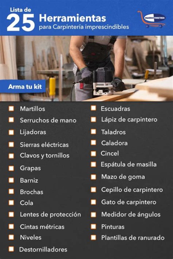 Lista completa de herramientas para taller de motocicletas en PDF descargable