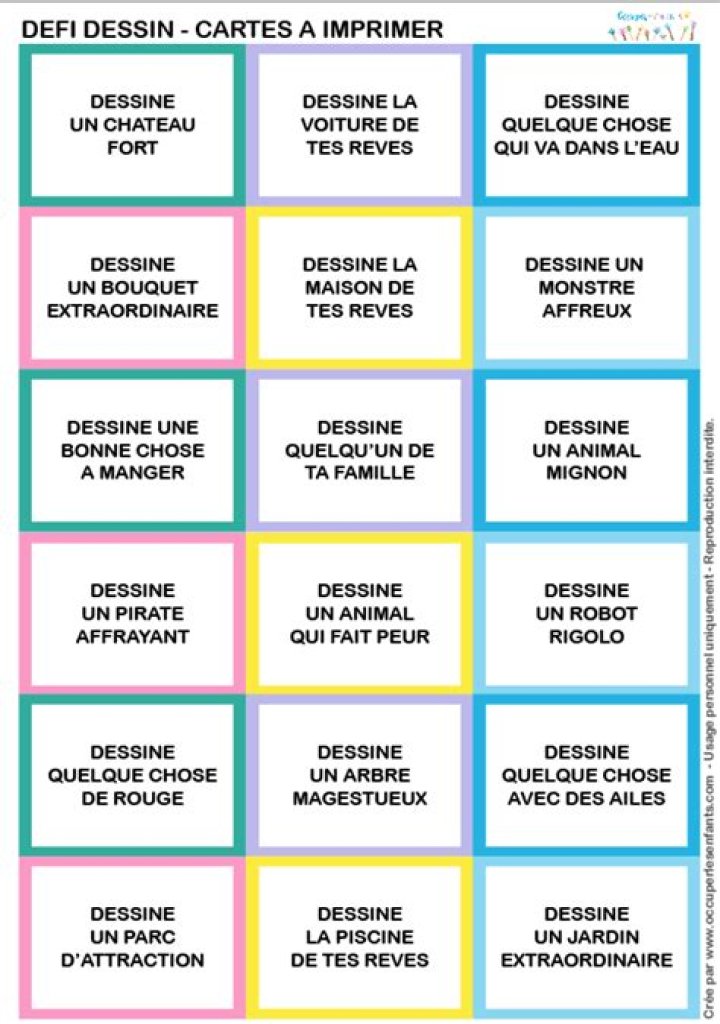 Liste de Mots Dessinés Gagnée en PDF – Téléchargez le Format Gainant