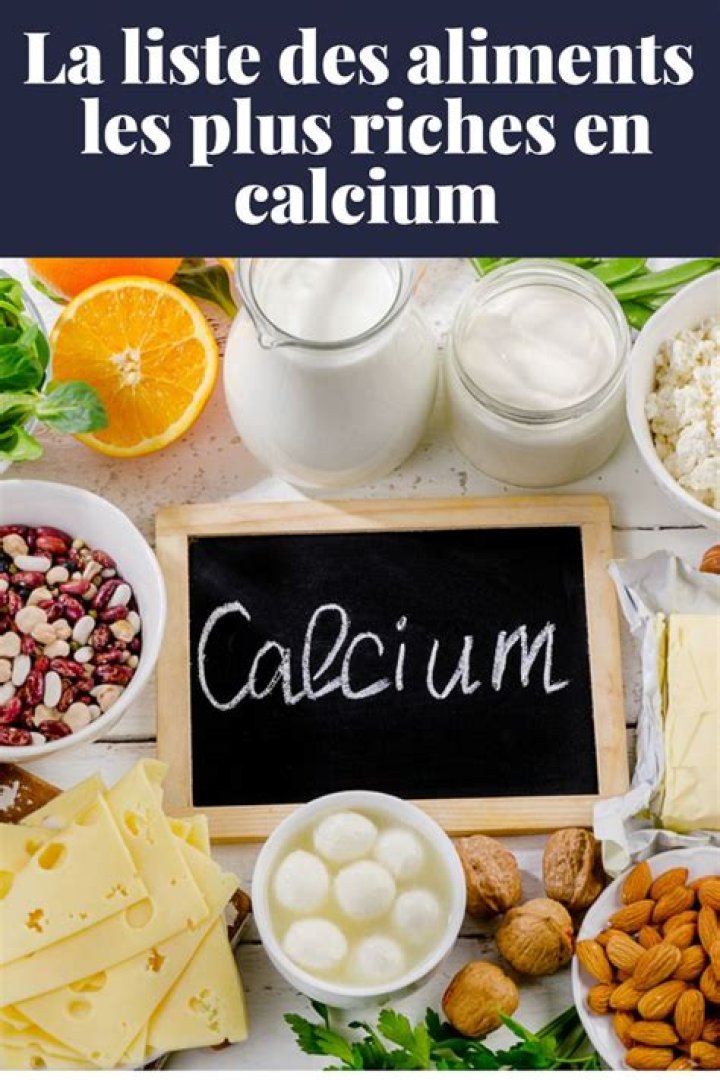 Liste des Aliments Riche en Calcium PDF – Nutriments Essentiels pour la Santé