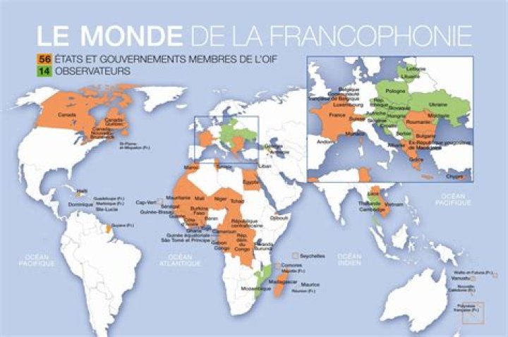 Liste complète des pays membres de la francophonie PDF téléchargeable