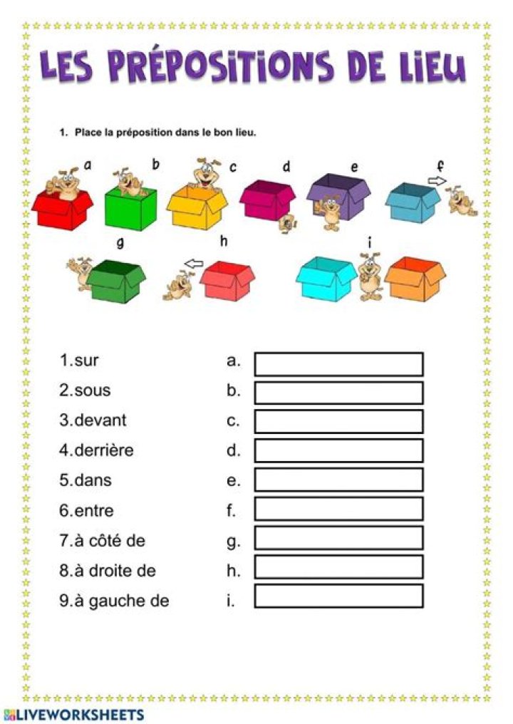 Liste des Prepositions Françaises PDF : Grammaire Essentielle