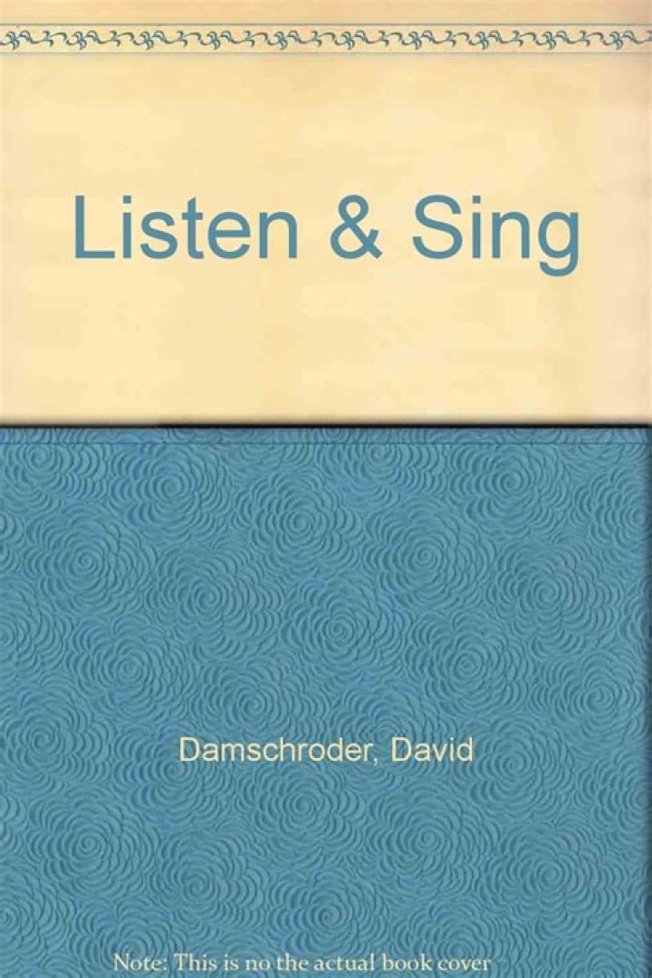 Listen and Sing Damschroder PDF: Joyful Songs for Voice & Heart