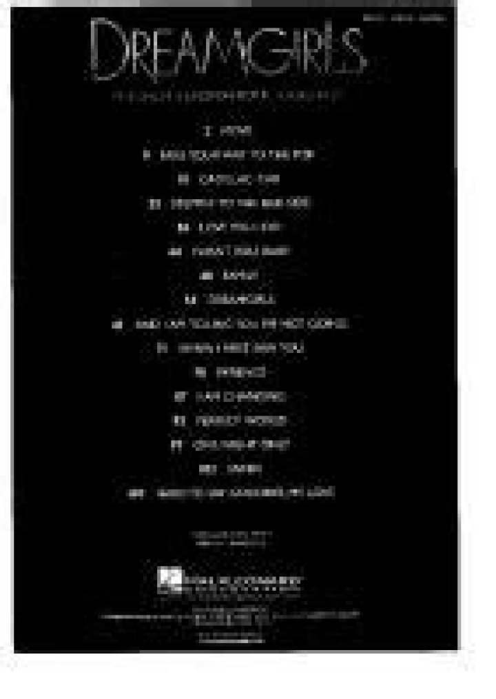 Listen Dreamgirls PDF: Exclusive Full Audiobook & Lyrics