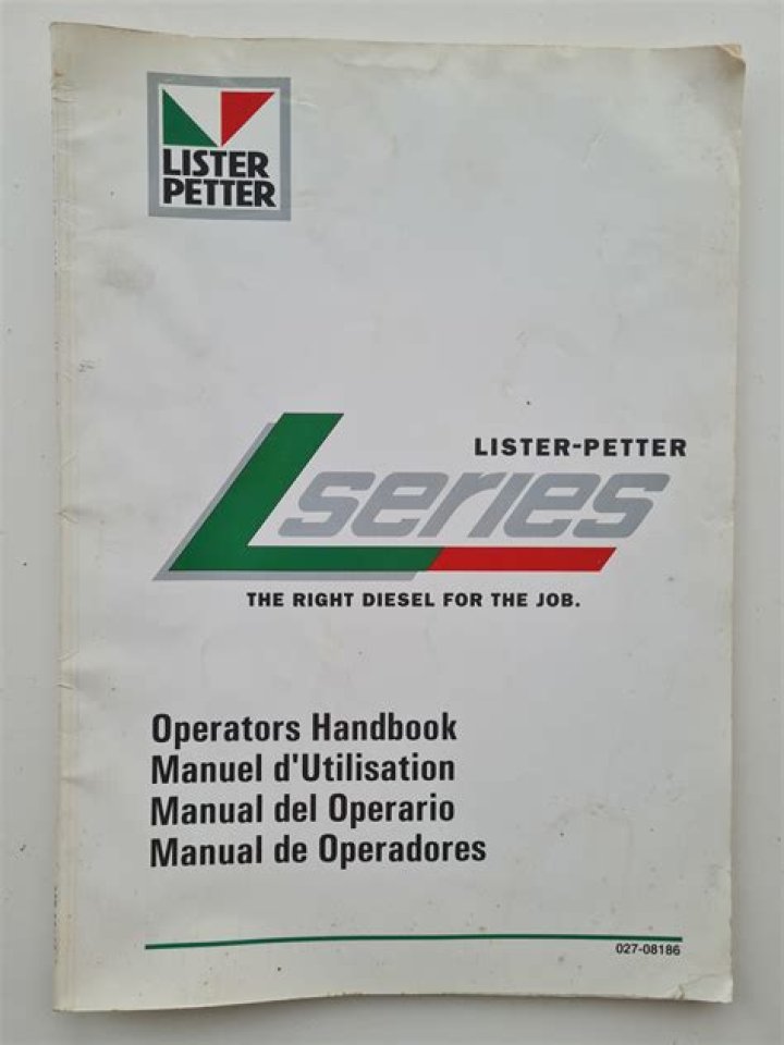 Lister Petter Engine Manual PDF – Official Repair Guide