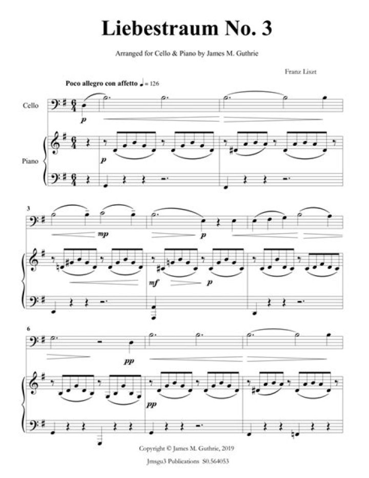 Liszt Liebestraum 3 Sheet Music PDF – Instant Download