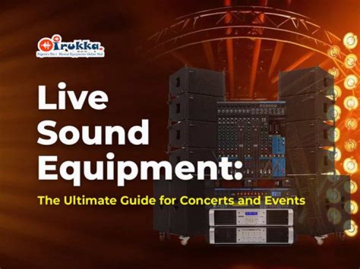 Live Sound Equipment List PDF: Complete Guide & Checklist