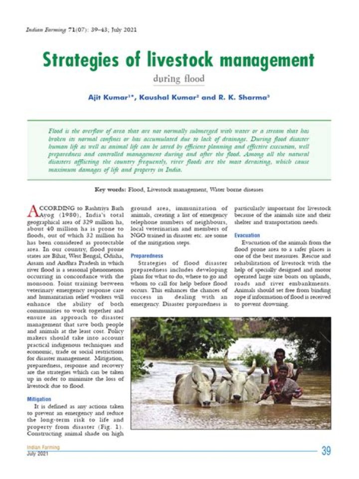 Livestock Management PDF Notes: Essential Guide for Farmers