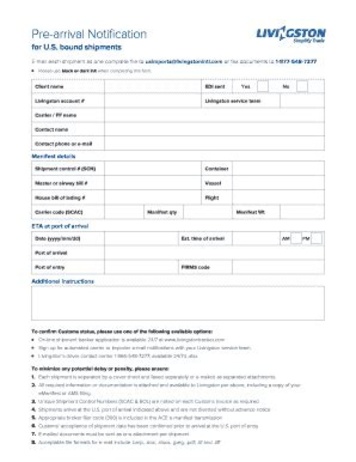 Livingston Pars Cover Sheet PDF: Download Official Agricultural Compliance Form