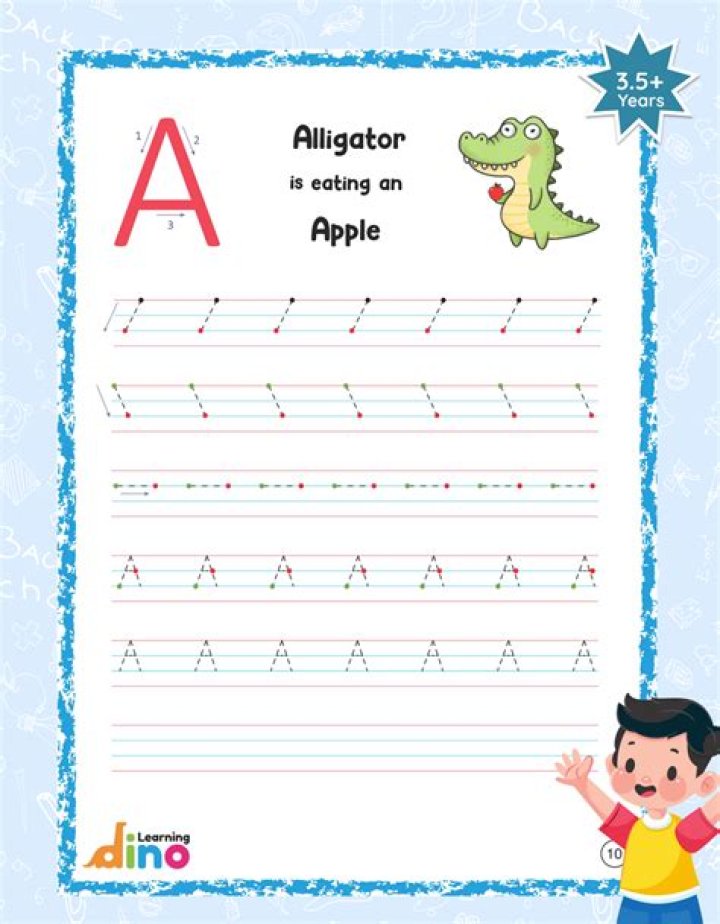 Free LKG Writing Worksheets PDF – Download Now