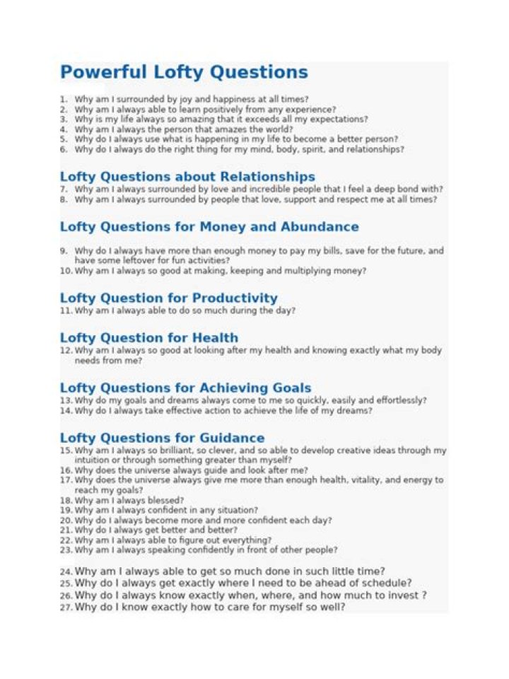 Lofty Questions PDF: Explore Big Ideas & Deep Thinking