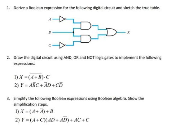 Logic Gates and Boolean Algebra Questions & Answers PDF – Master Boolean Logic