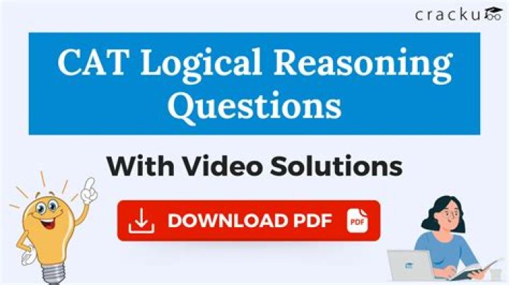 Logical Reasoning Cat Questions PDF – Test Your Cat-Inspired Logic Skills