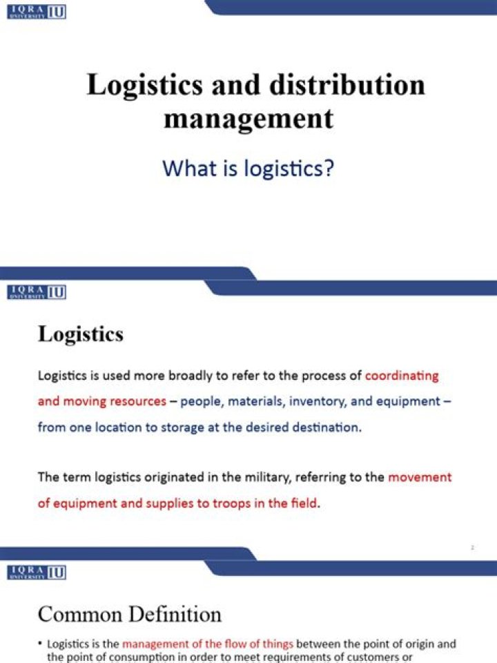 Logistics and Distribution Management PDF: Expert Guide