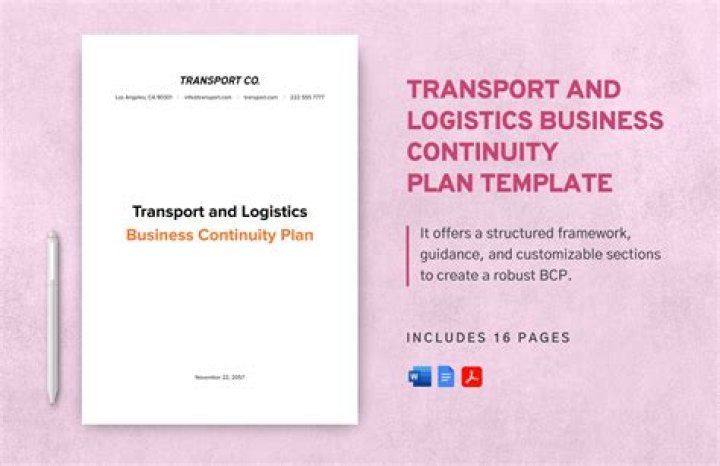 Logistics Company Business Plan PDF: Step-by-Step Guide