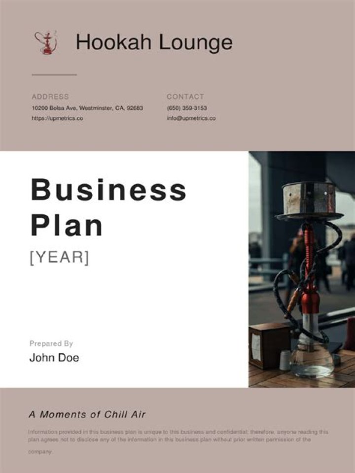 Lounge Business Plan PDF: Step-by-Step Guide to Launching Your Lounge Venture