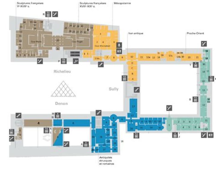 Louvre Museum Layout Plan PDF – Detailed Floor Plan & Guide
