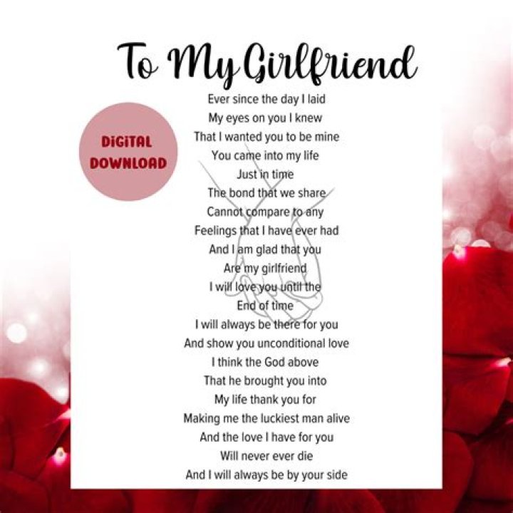 Love Poems for Your Girlfriend That Will Make Her Cry Holidappy
