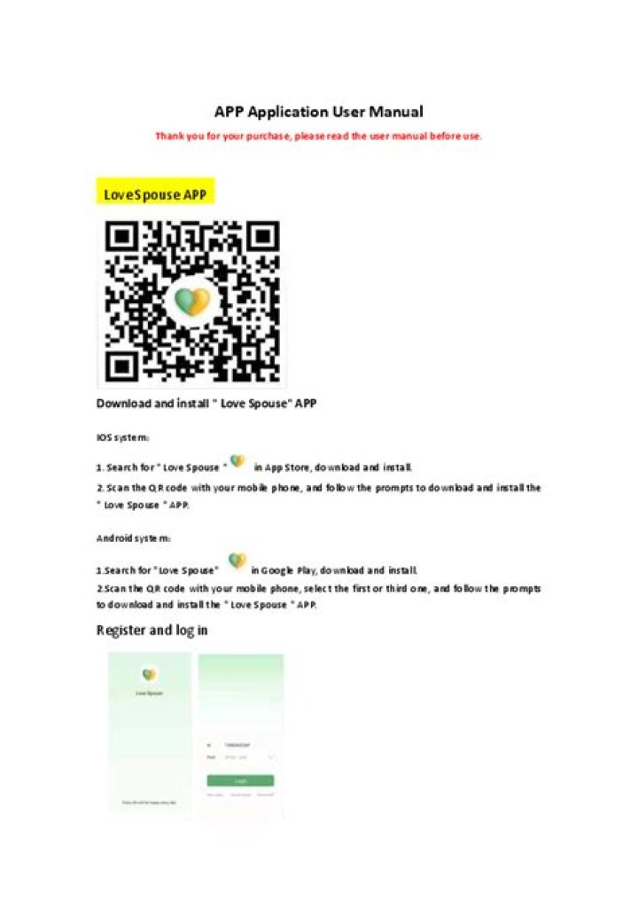 Love Spouse Device Code List PDF for Safe Sharing
