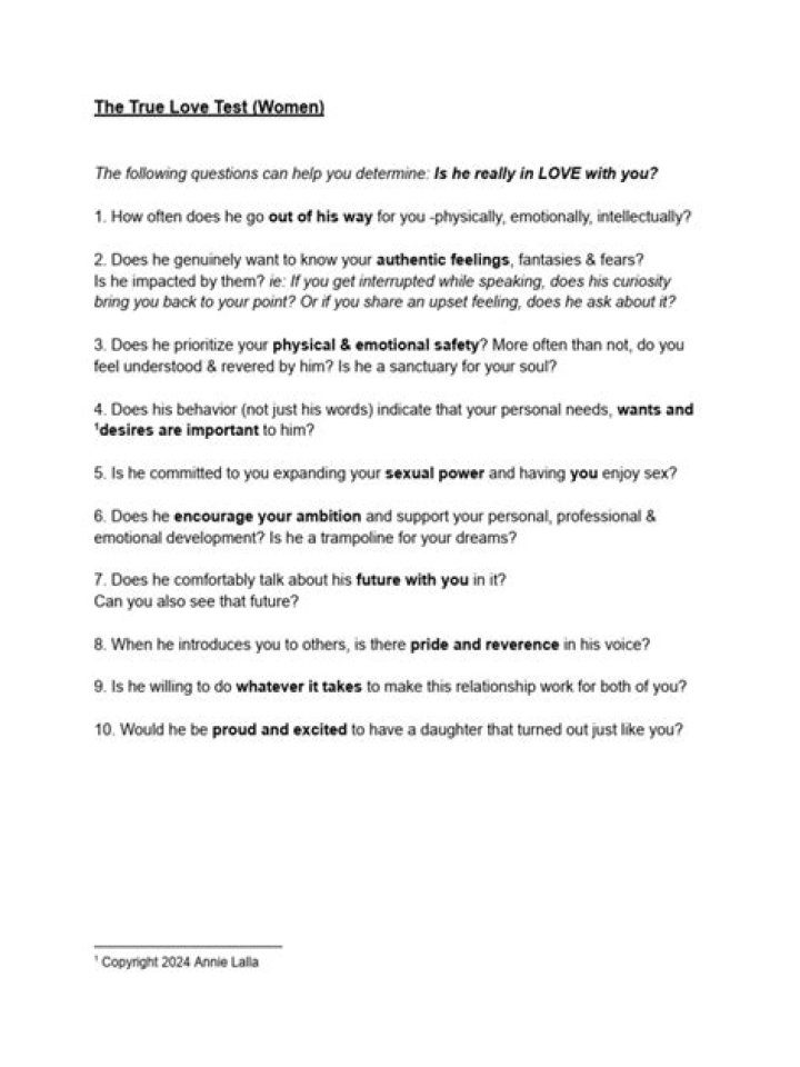 Take the Love Test PDF – Discover Your Relationship Truth