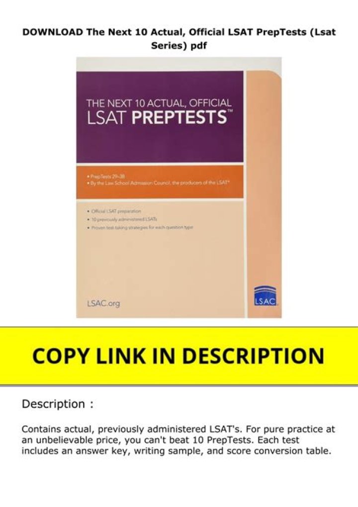 LSAT Prep Test 72 PDF: Master LSAT with Proven Practice Questions