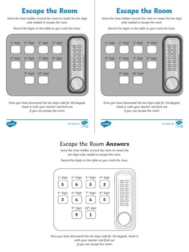 Lunar Cycle Escape Room Answer Key PDF – Solve the Final Puzzle