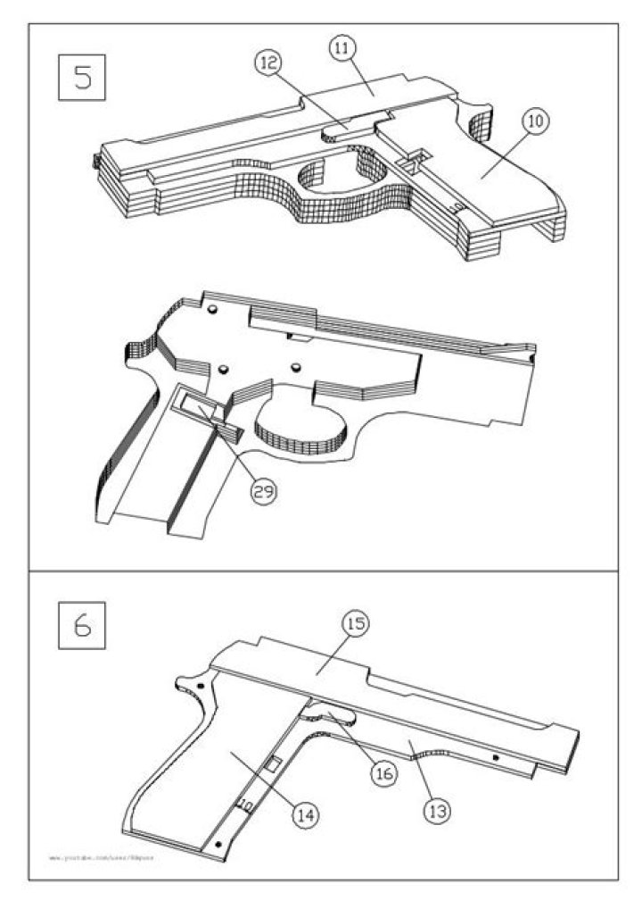 M9 Rubber Band Gun Plans PDF: Detailed DIY Build Guide