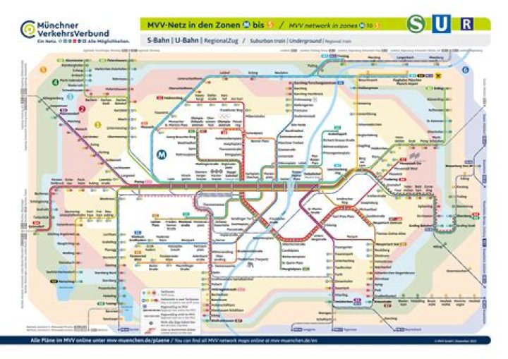 München U-Bahn Plan PDF: Download Complete Rail Map