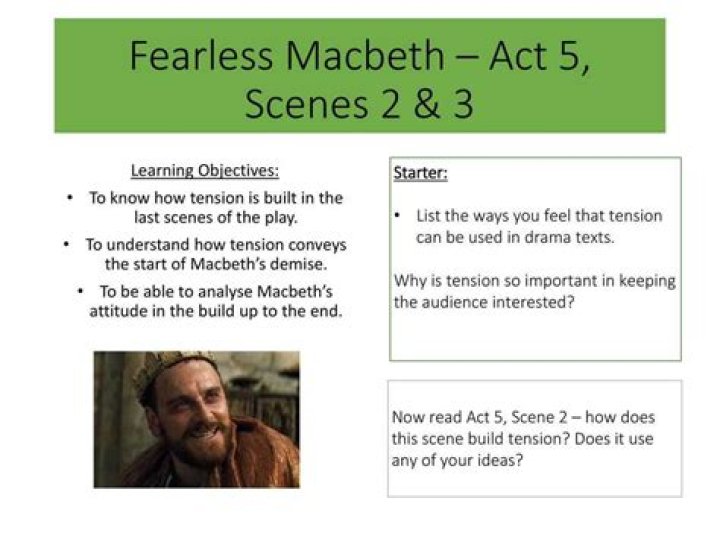 Macbeth Act 5 Questions and Answers PDF: Expert Analysis