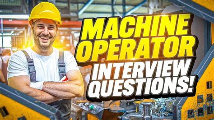 Top Machine Operator Interview Questions & Answers PDF