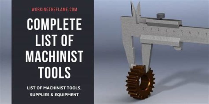 Essential Machine Shop Tools List PDF: Everything You Need for Precision Work