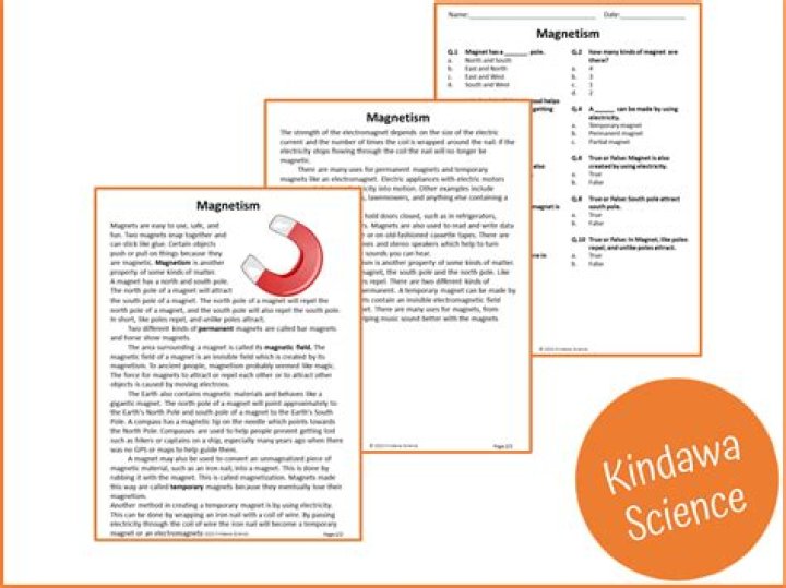 Magnet Reading Comprehension Worksheets PDF: Improve Reading Skills